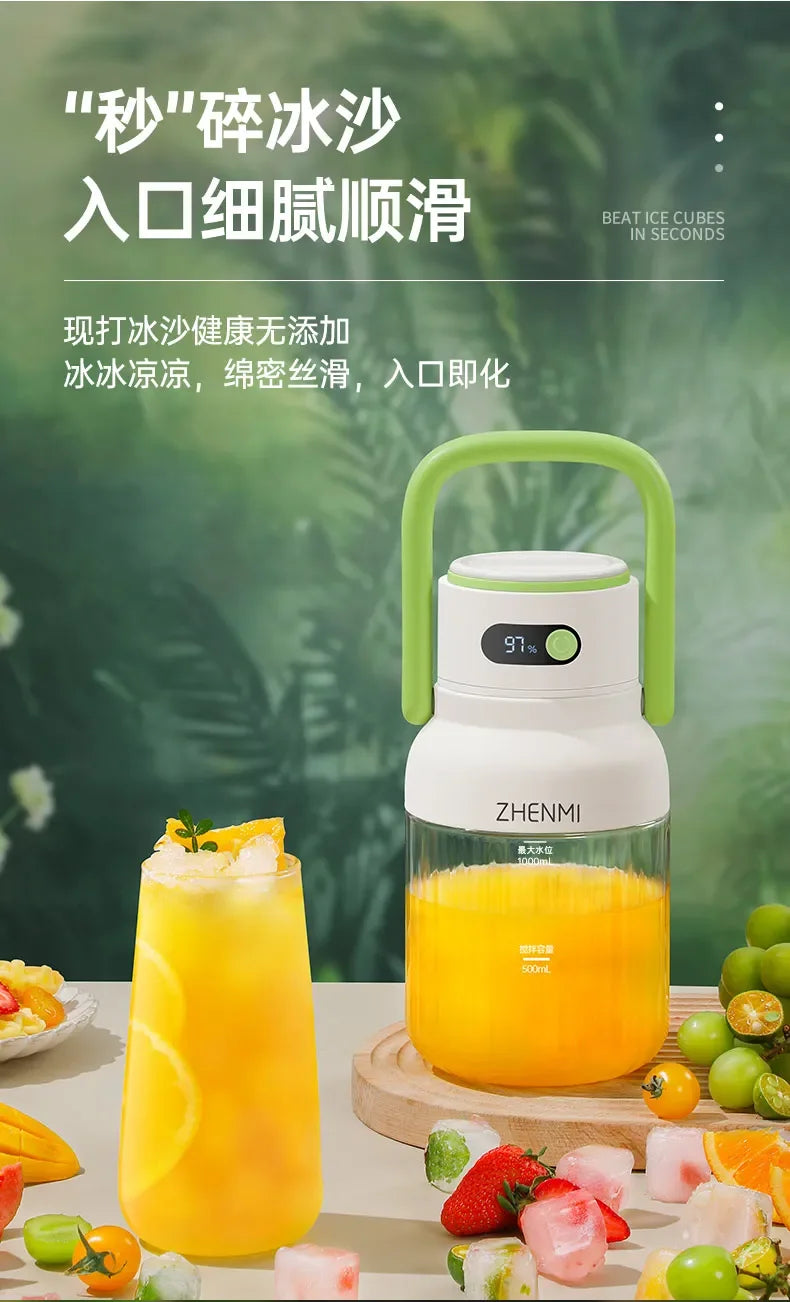 JuiceForce™ GoBlend Portable Juicer