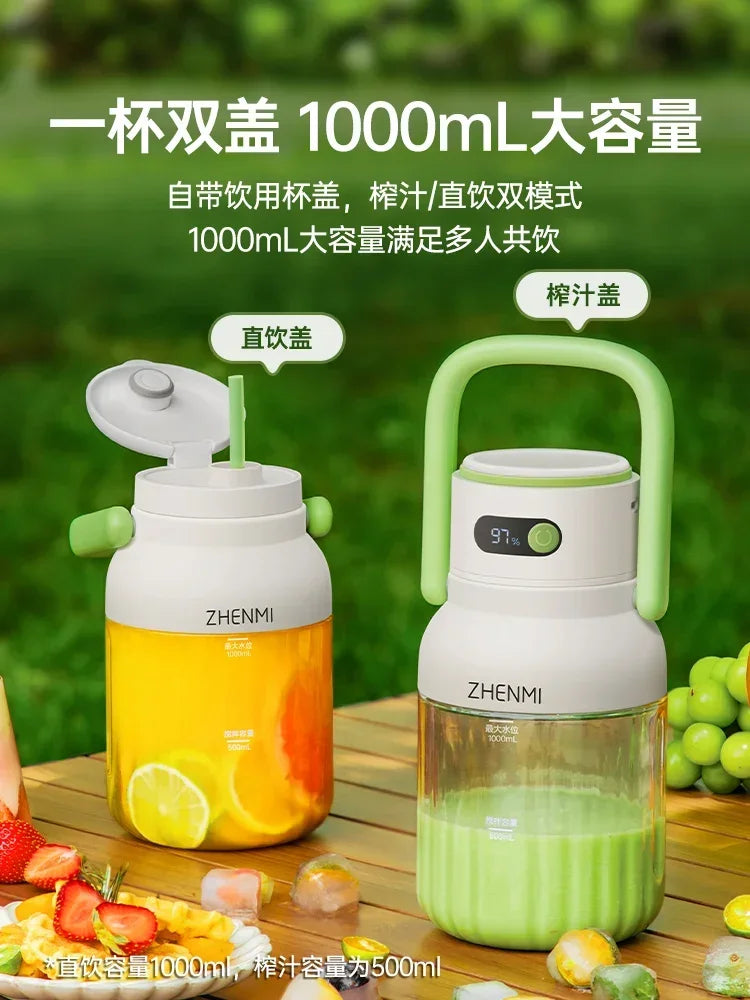 JuiceForce™ GoBlend Portable Juicer