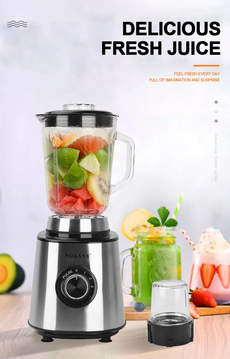 JuiceForce™ DuoBlend 600W Mixer