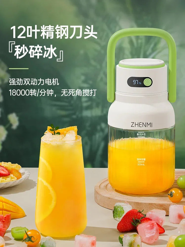 JuiceForce™ GoBlend Portable Juicer