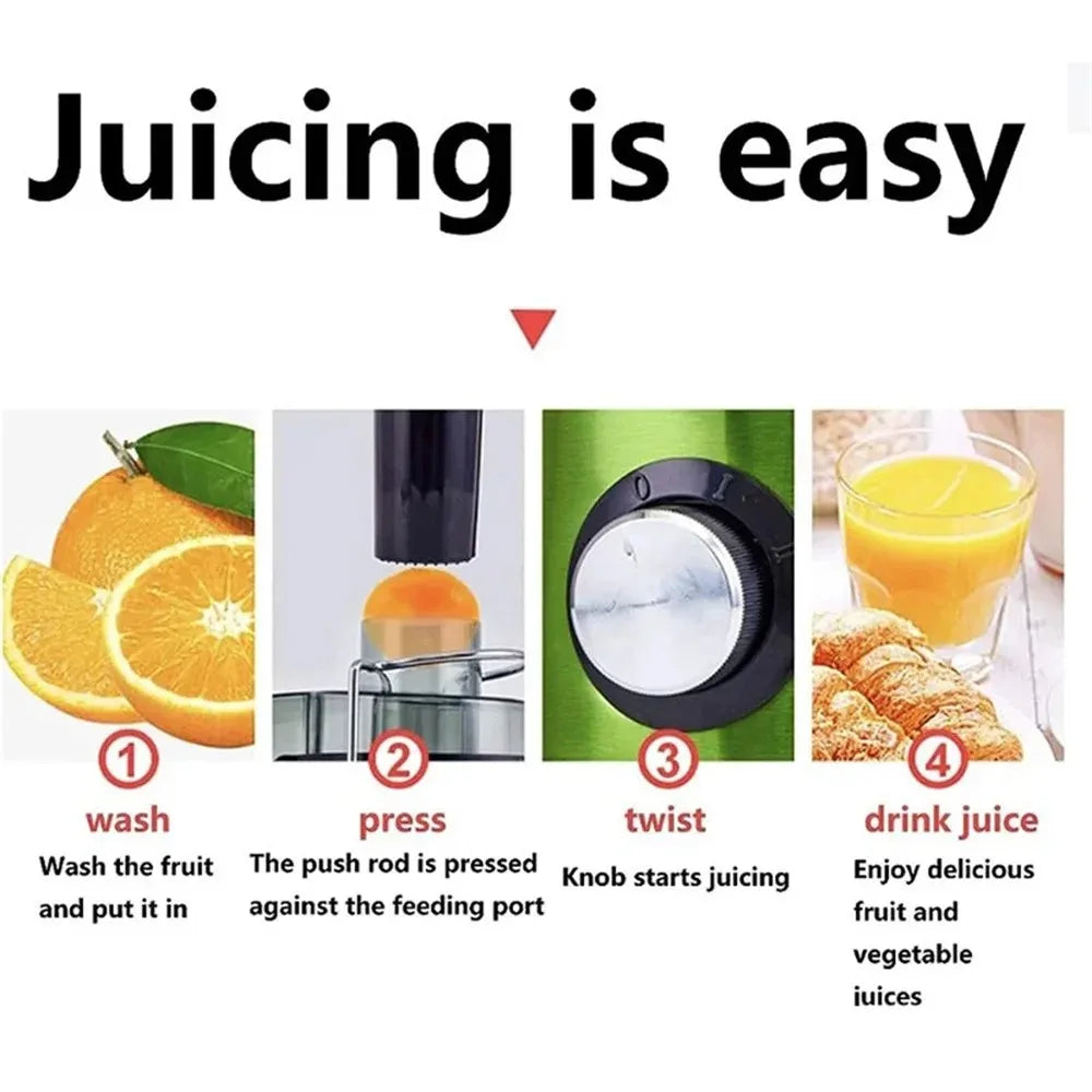 JuiceForce™ Digital Power Juicer