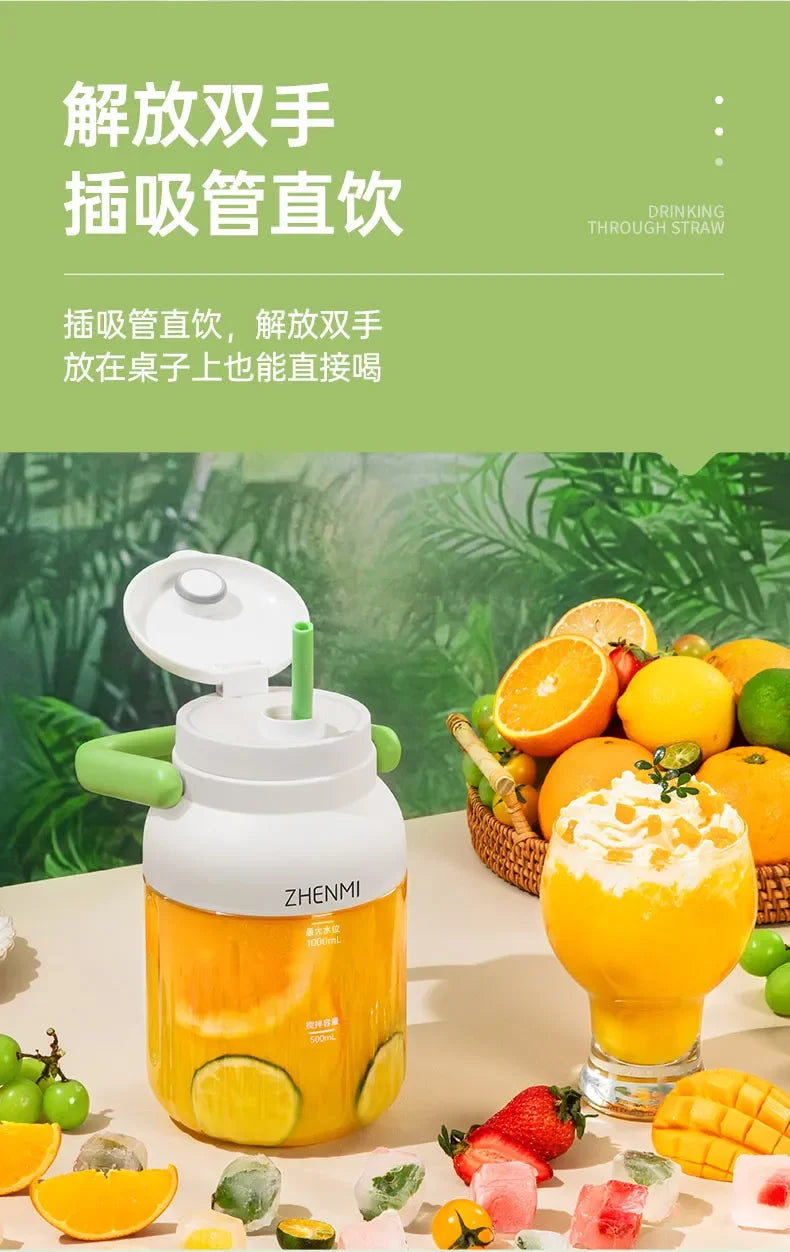 JuiceForce™ GoBlend Portable Juicer