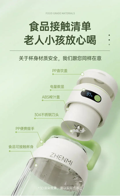 JuiceForce™ GoBlend Portable Juicer